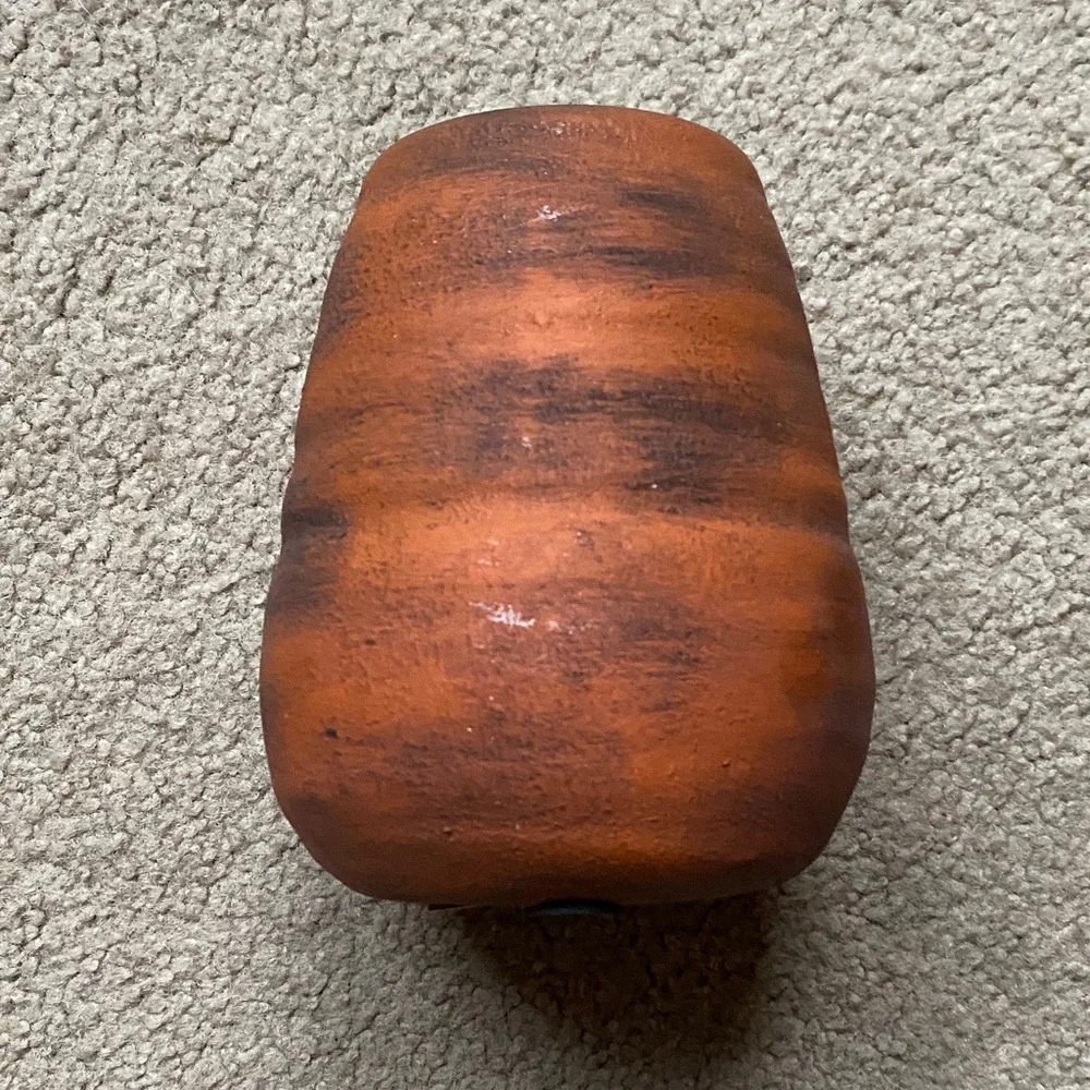 Orange Pumpkin Jack-O'-Lantern Table Accent - Unbranded